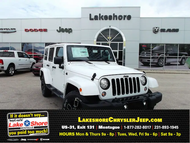 New 2018 Jeep Wrangler Unlimited 5-Speed Automatic Transmission