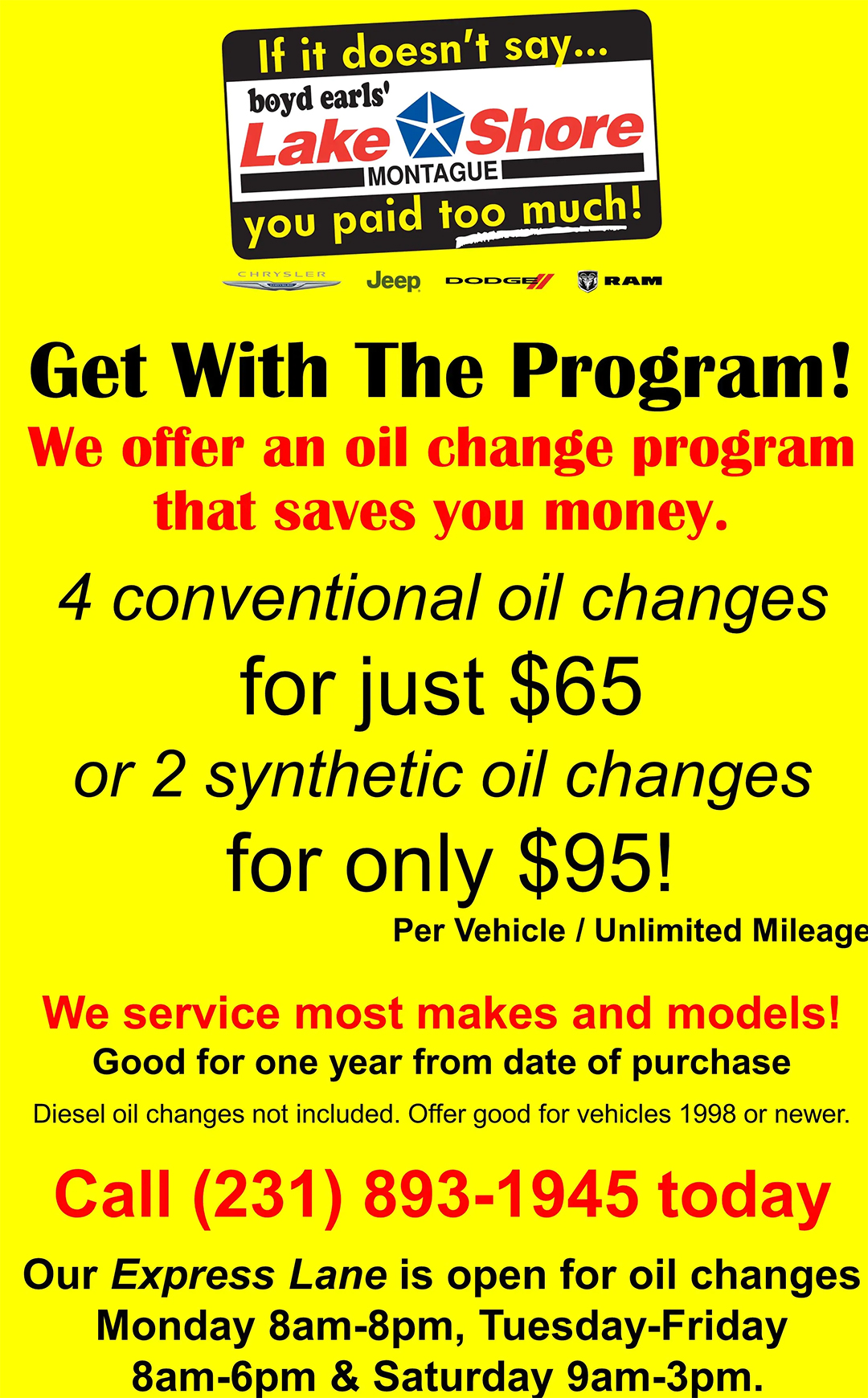 Lakeshore Chrysler Jeep Dodge New Chrysler, Dodge, Jeep, Ram